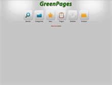 Tablet Screenshot of bcgreenpages.ca